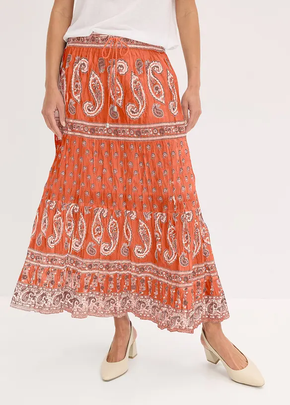 Maxiskj&oslash;rt i 100% bomull, bonprix