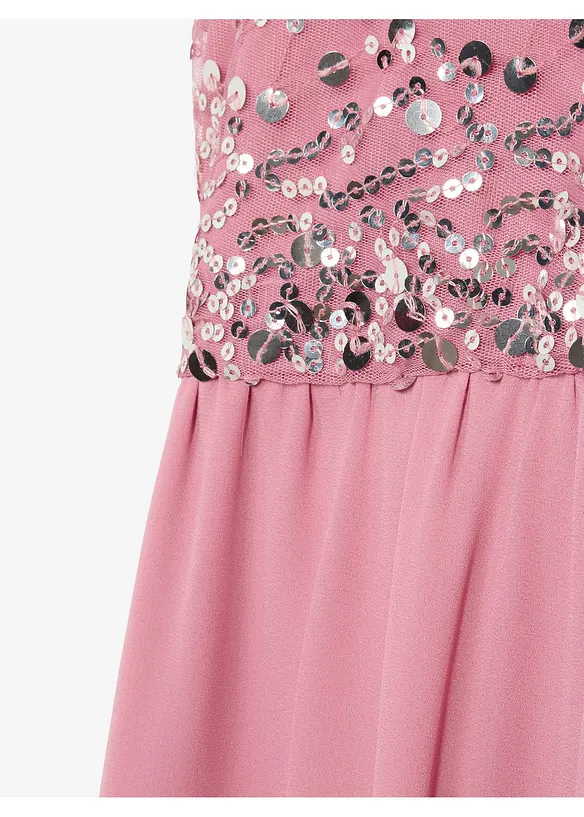 Kjole med forlenget bakstykke, bonprix