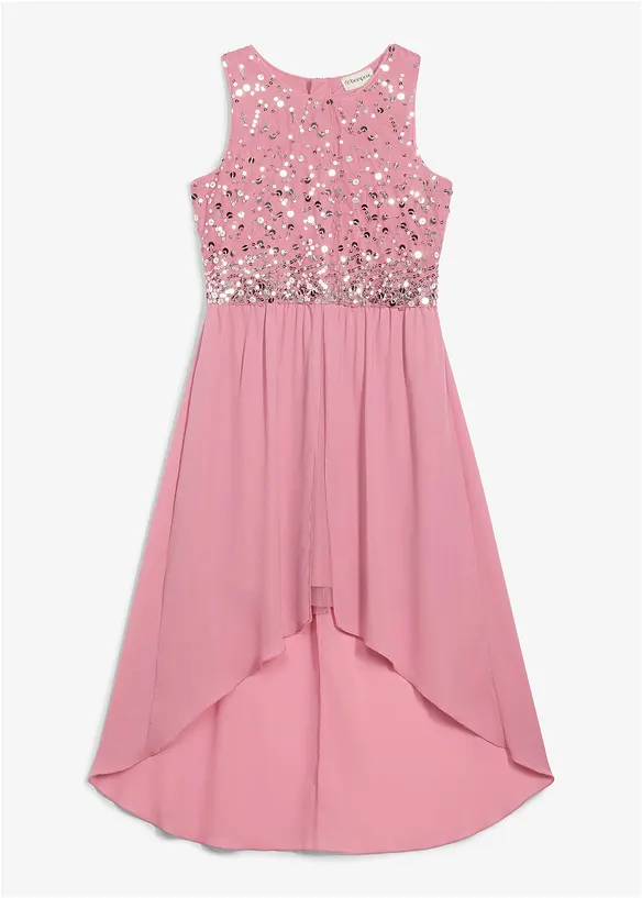 Kjole med forlenget bakstykke, bonprix