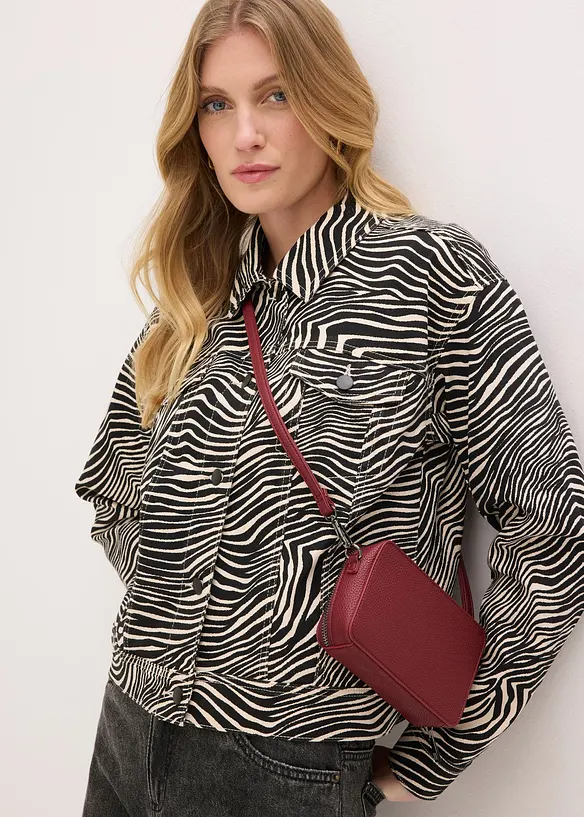 Mini-skulderveske med avtagbar skulderrem, bonprix