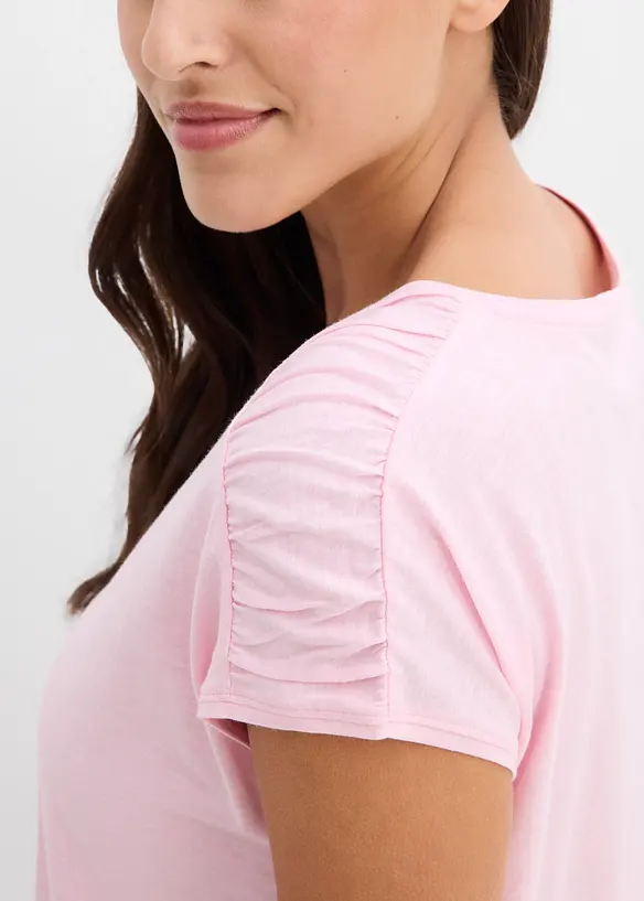 Topp i boxy-modell, kortermet, bonprix