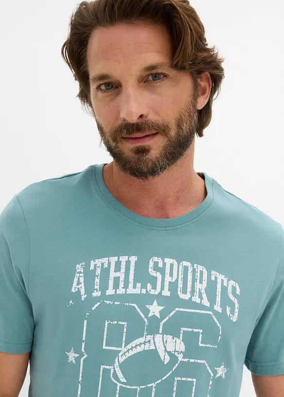 T-skjorte (2-pack) i Regular Fit, bonprix