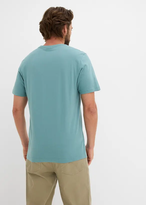 T-skjorte (2-pack) i Regular Fit, bonprix