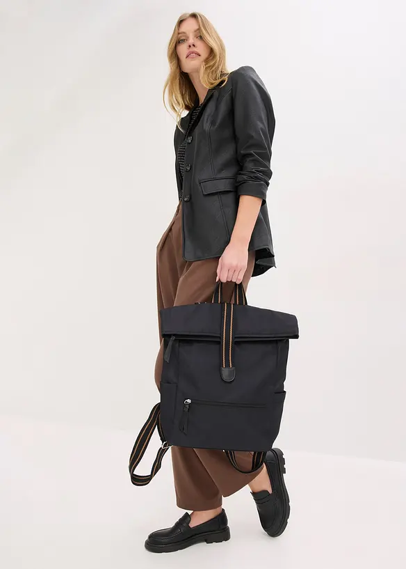 Ryggsekk med detaljer i kontrastfarge, bonprix