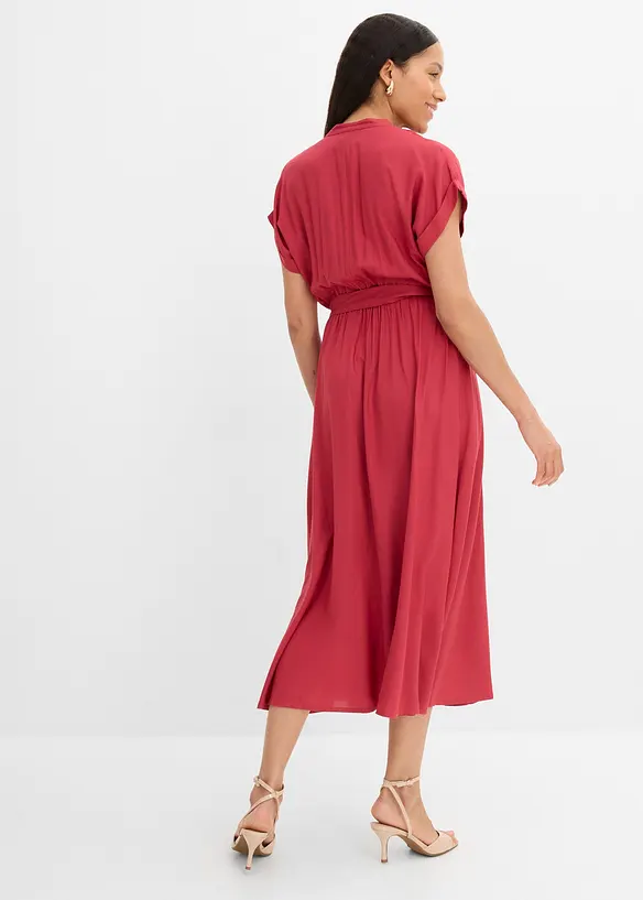 Skjortekjole i lett viskose, bonprix