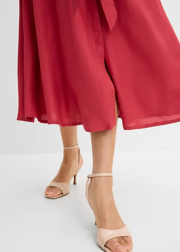 Skjortekjole i lett viskose, bonprix