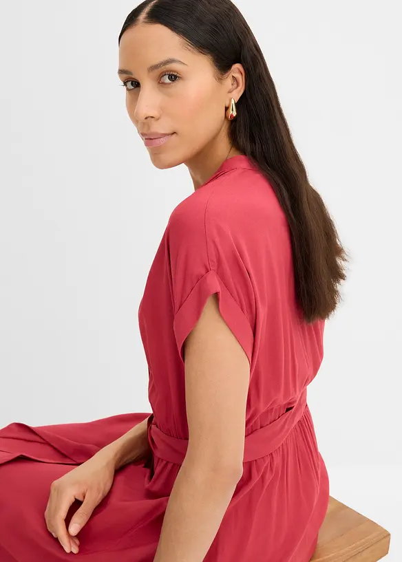 Skjortekjole i lett viskose, bonprix