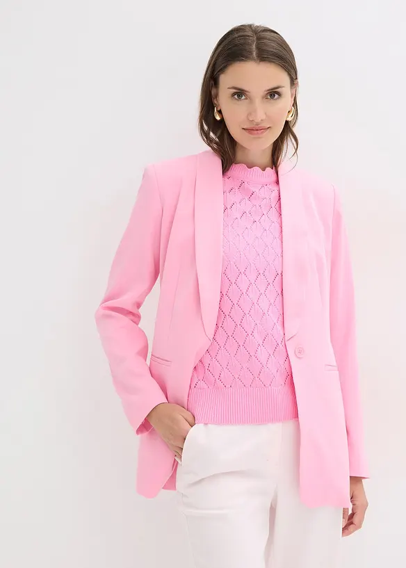 Blazer med knytebelte, bonprix