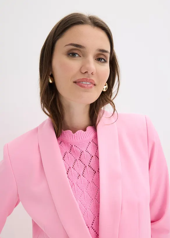 Blazer med knytebelte, bonprix