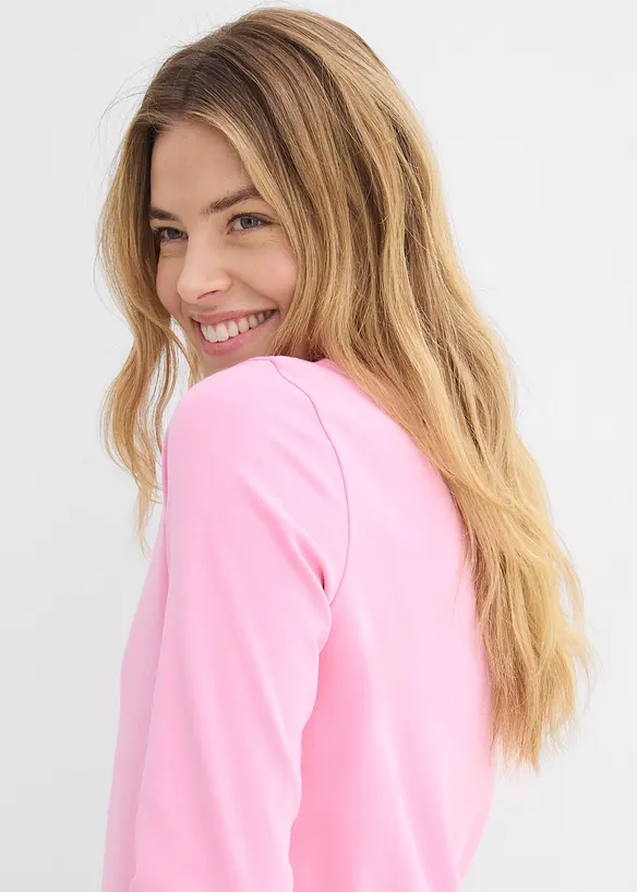 Topp i formstabil, 100% &oslash;kologisk bomull, bonprix