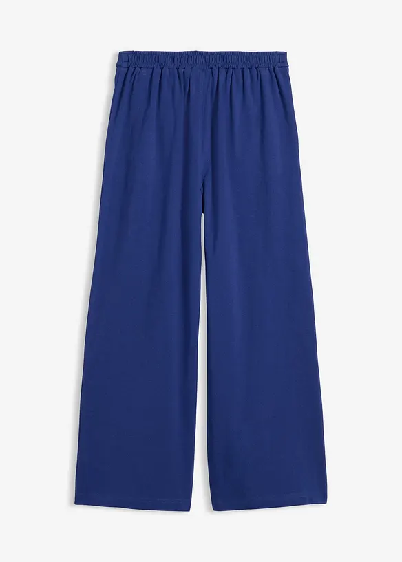 Kulotte med elastisk linning av &oslash;kologisk bomull, bonprix