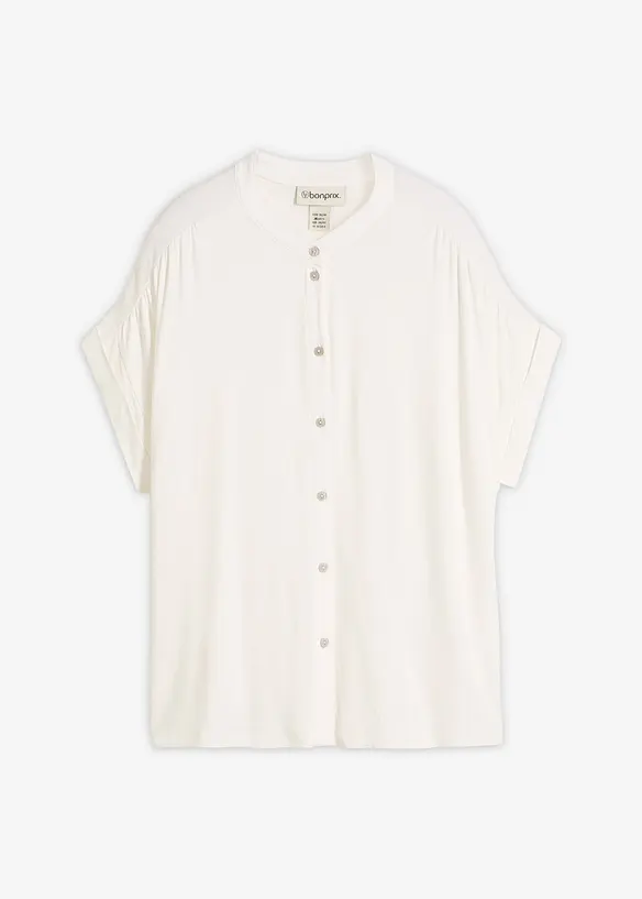 Trikotbluse i myk viskosemiks, bonprix