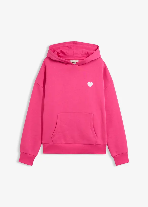Oversized hettegenser av myk bomullmiks, bonprix