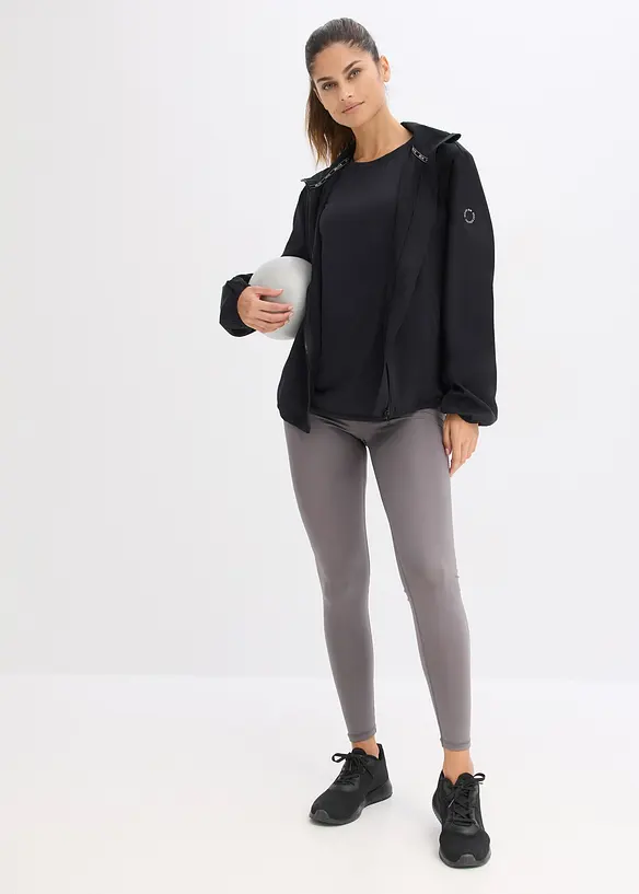 Lett treningsjakke, hurtigt&oslash;rkende, bonprix