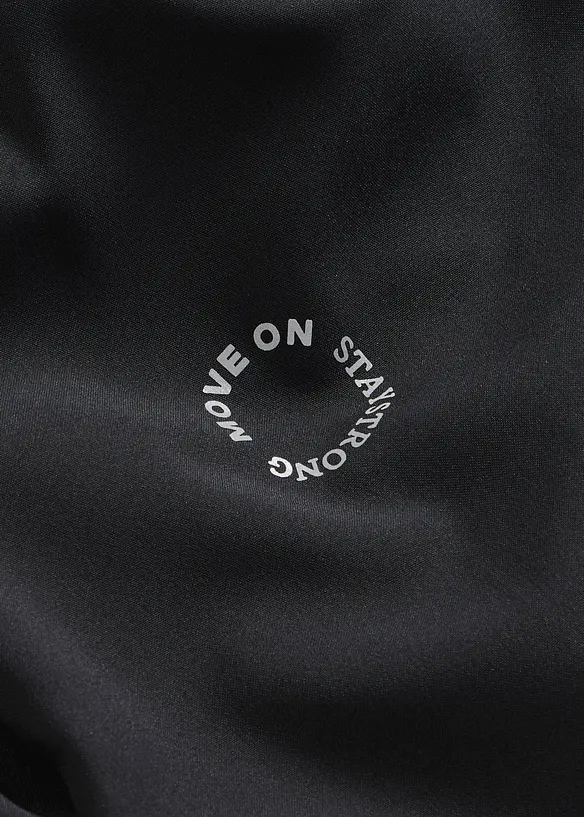 Lett treningsjakke, hurtigt&oslash;rkende, bonprix