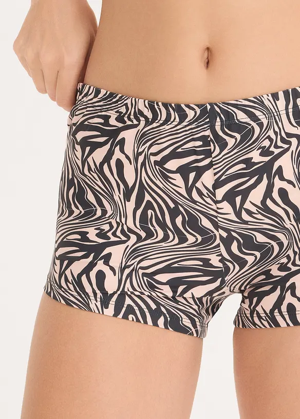 Boxershorts til dame av glatt mikrofiber (4-pack), bonprix