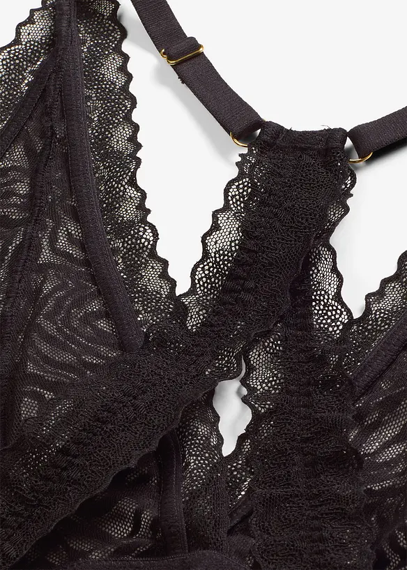 Body uten spiler med nydelige blonder, bonprix