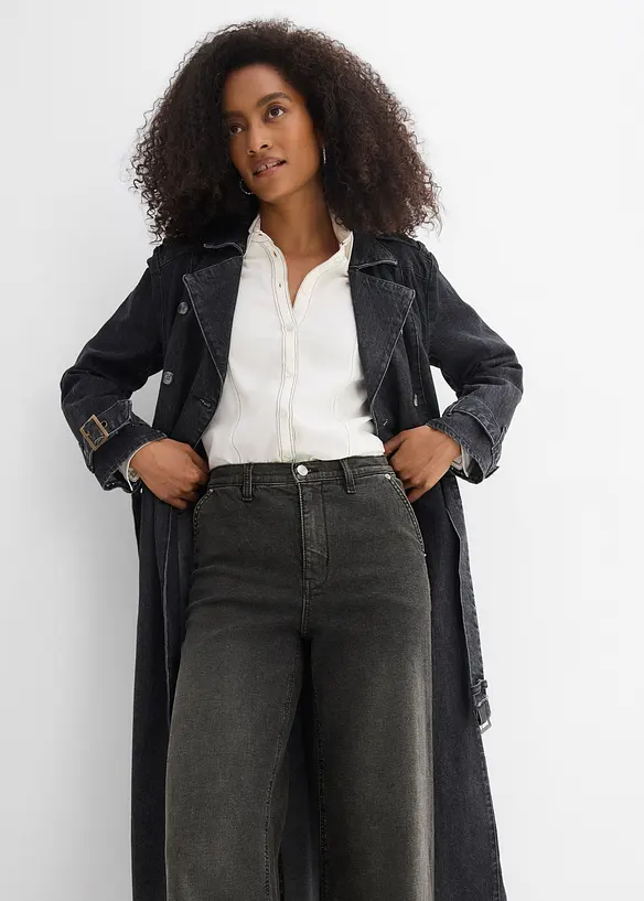 Straight-jeans Loose fit, High Waist, bonprix