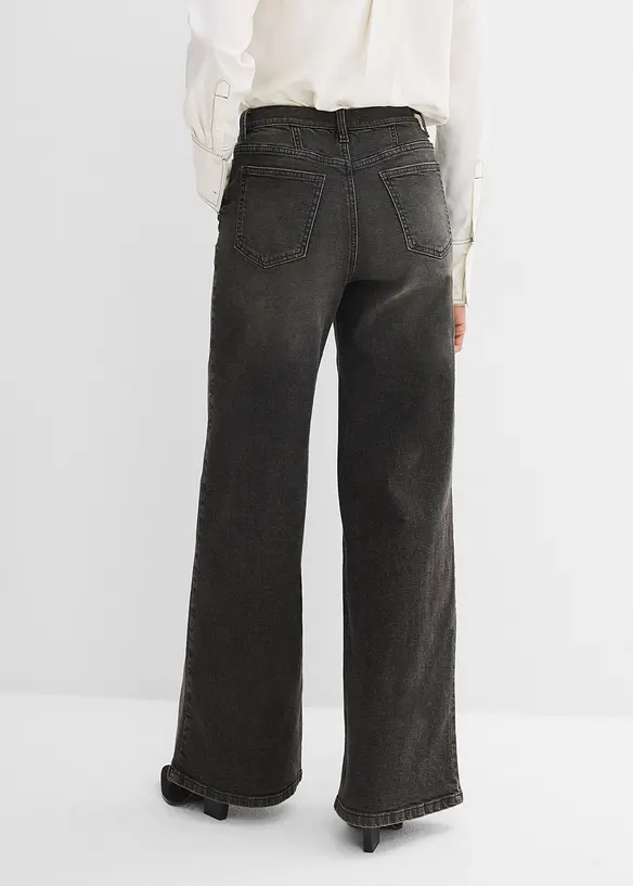 Straight-jeans Loose fit, High Waist, bonprix