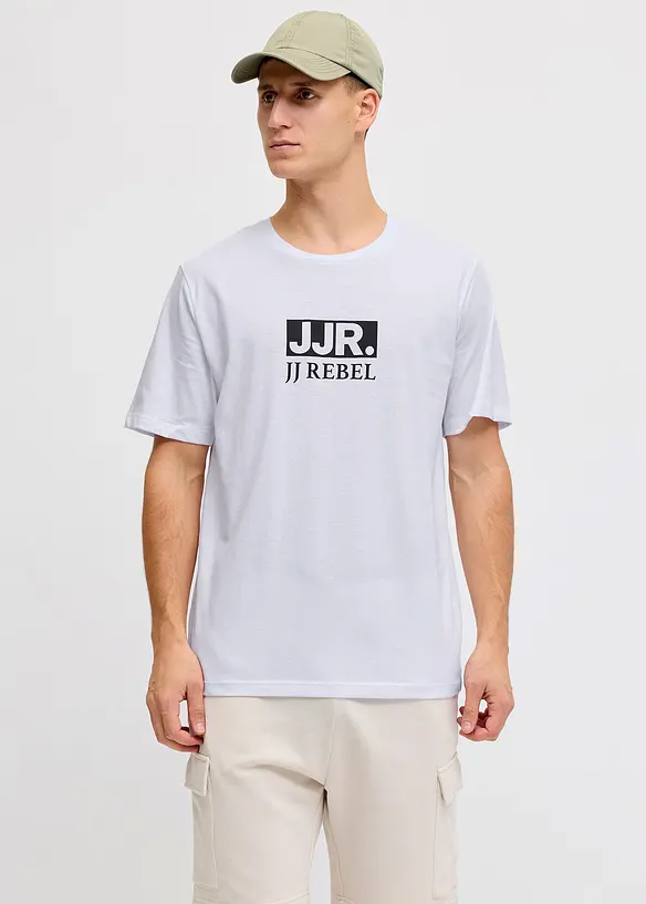 JJ REBEL-T-skjorte i 100% bomull, JJ REBEL