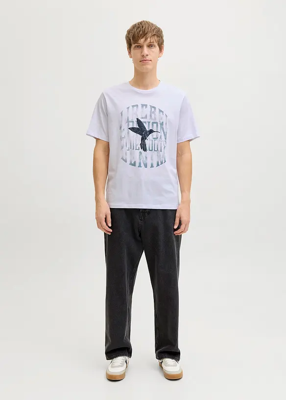 JJ REBEL-T-skjorte i 100% bomull, JJ REBEL