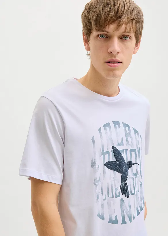 JJ REBEL-T-skjorte i 100% bomull, JJ REBEL