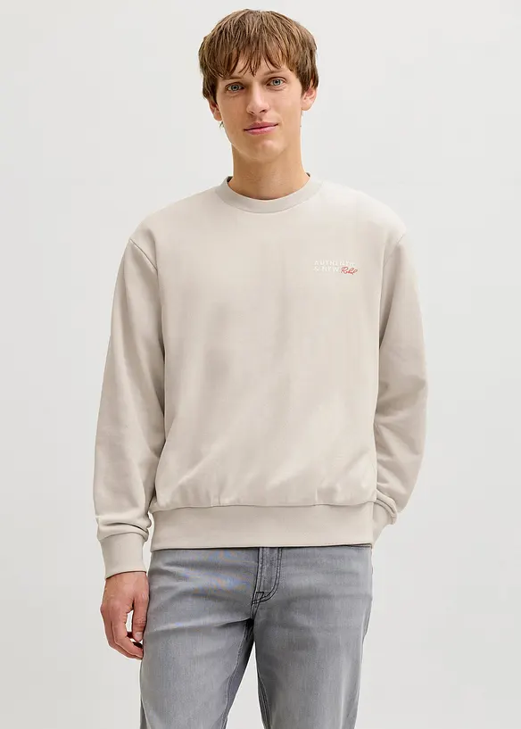 JJ REBEL-sweatshirt i Regular Fit, JJ REBEL