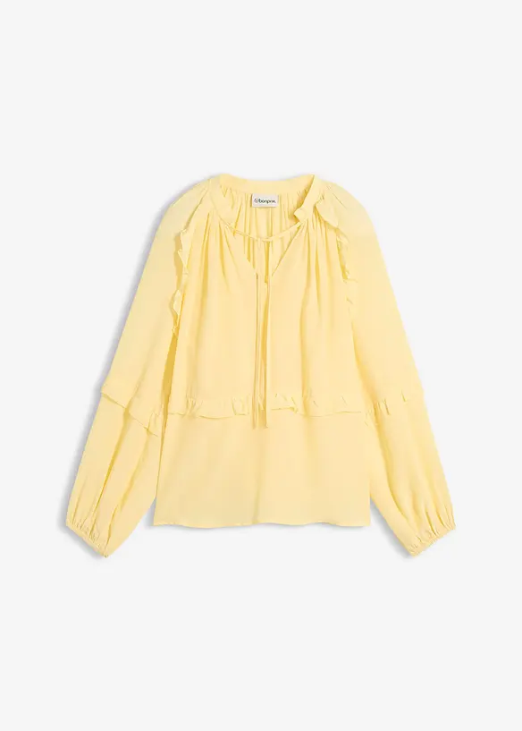 Tunika med silke, bonprix