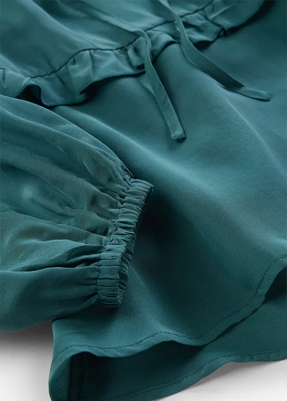 Tunika med silke, bonprix