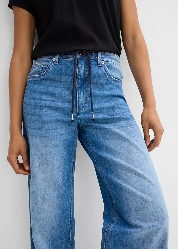 Straight-jeans Loose fit, High Waist, bonprix