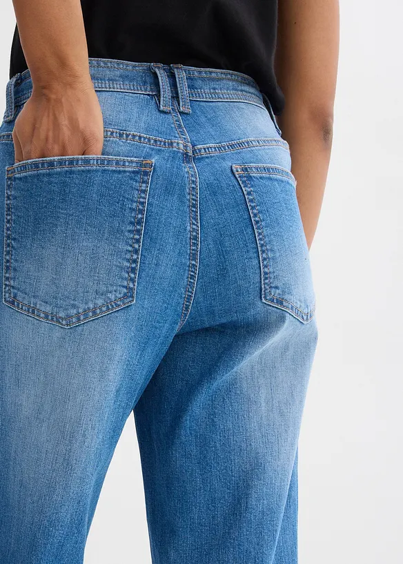 Straight-jeans Loose fit, High Waist, bonprix