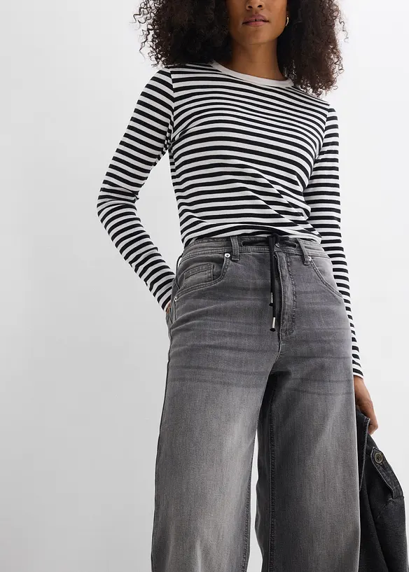 Straight-jeans Loose fit, High Waist, bonprix