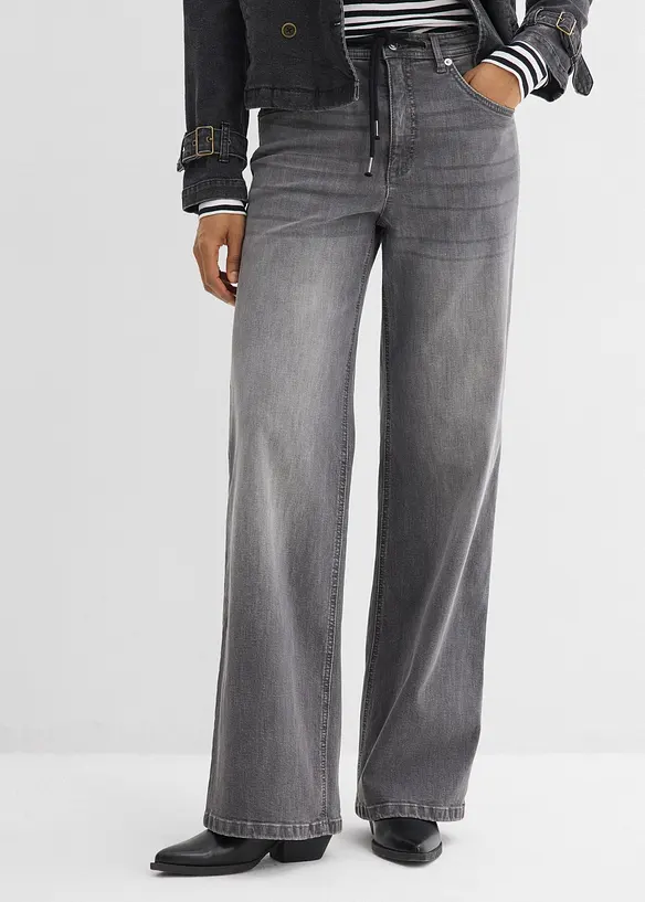 Straight-jeans Loose fit, High Waist, bonprix