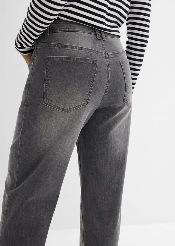 Straight-jeans Loose fit, High Waist, bonprix
