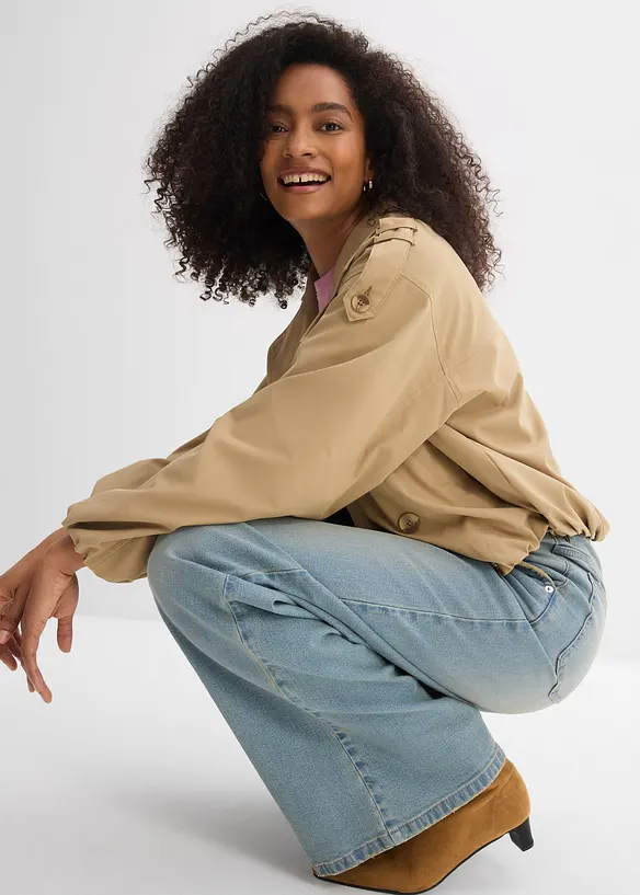 Straight-jeans Loose fit, High Waist, bonprix