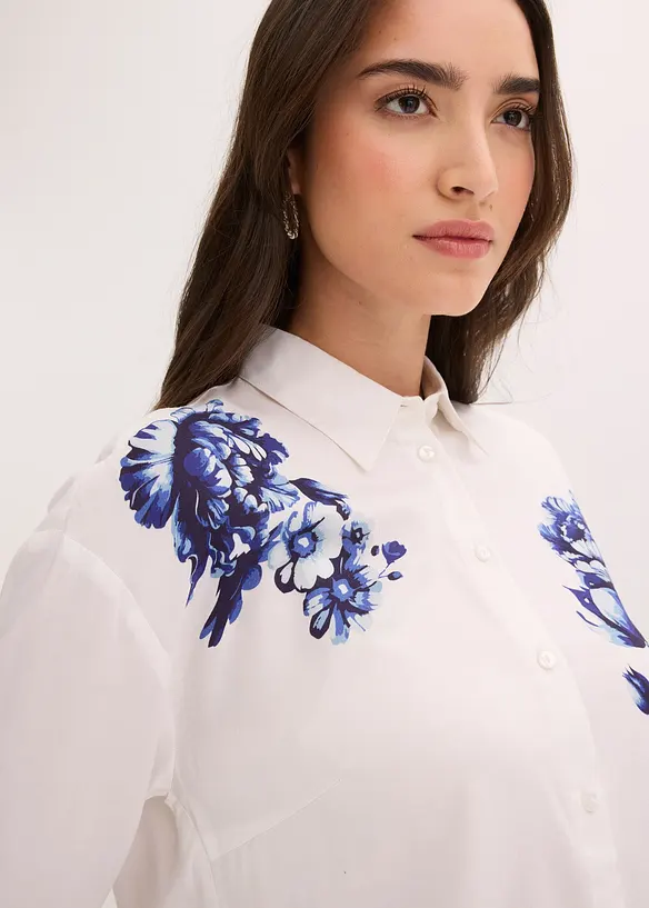 Skjorte i lett viskose, bonprix