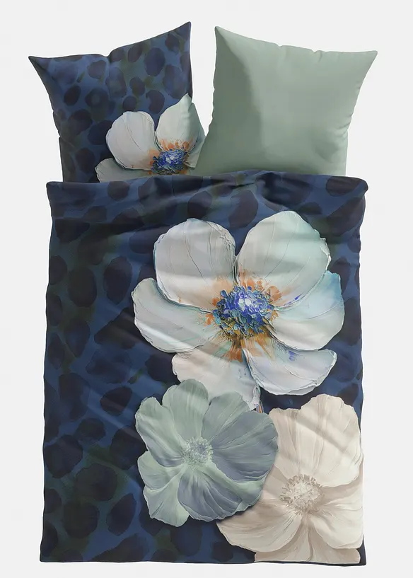 Vendbart sengesett i linon, bonprix