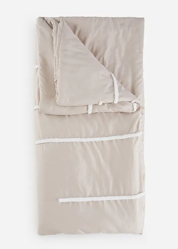 Sengeteppe med applikasjon, bonprix