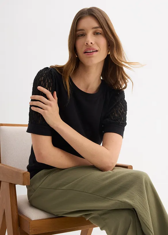 Topp i bomullsmiks, bonprix