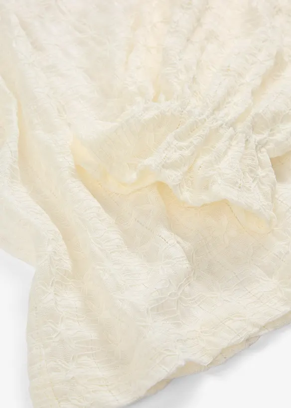 Blondetopp med ballongermer, bonprix