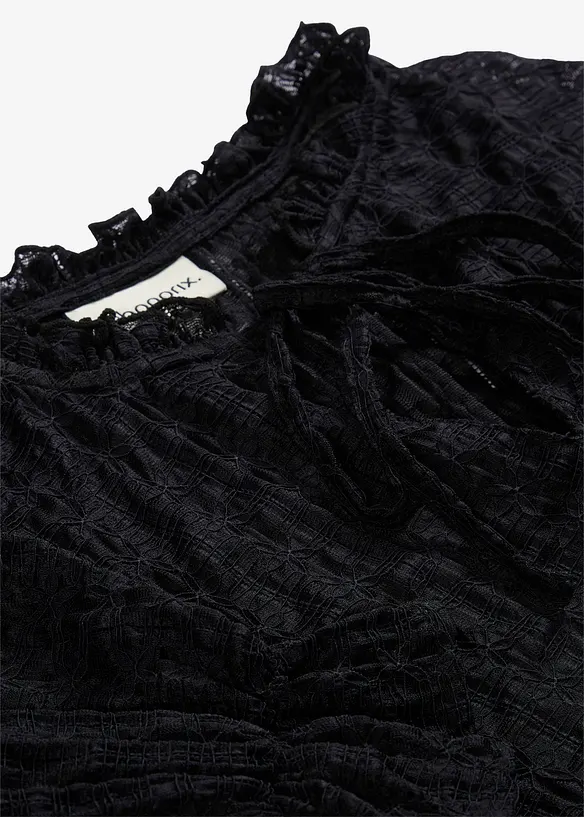 Blondetopp med ballongermer, bonprix