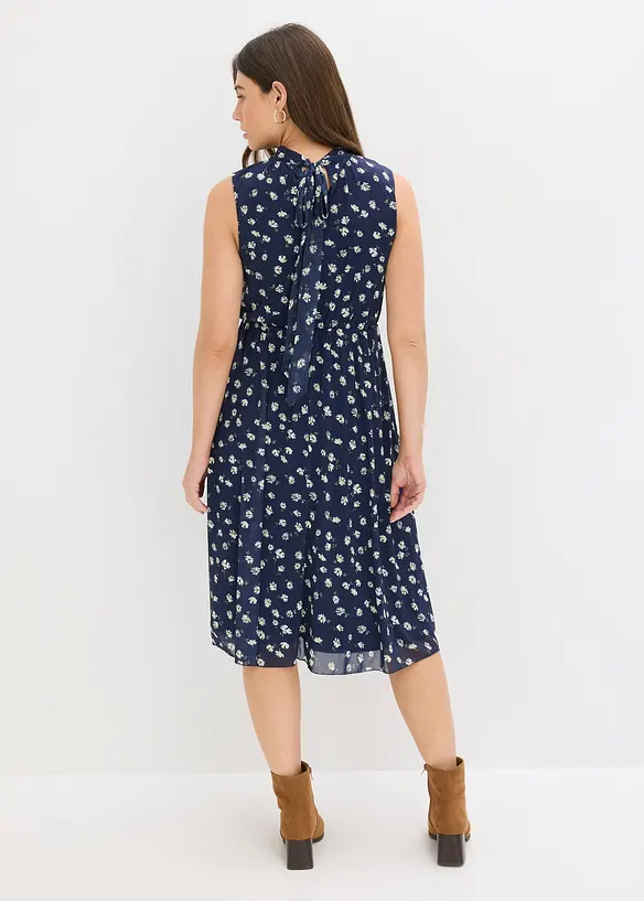 Jerseykjole i fin mesh, bonprix