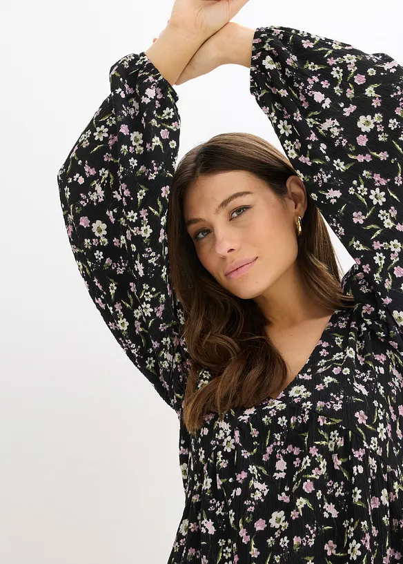 Jerseykjole i tunikalook, bonprix