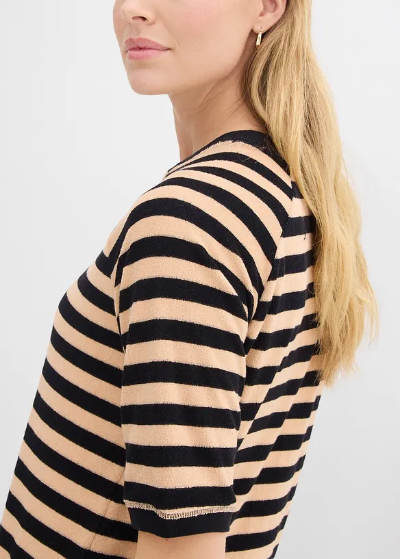 Topp av myk frott&eacute;, bonprix