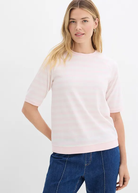 Topp av myk frott&eacute;, bonprix