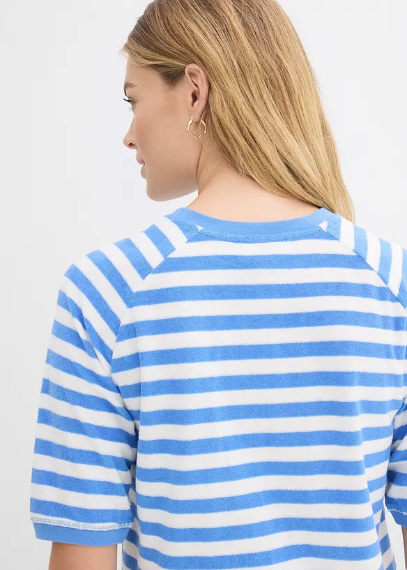 Topp av myk frott&eacute;, bonprix