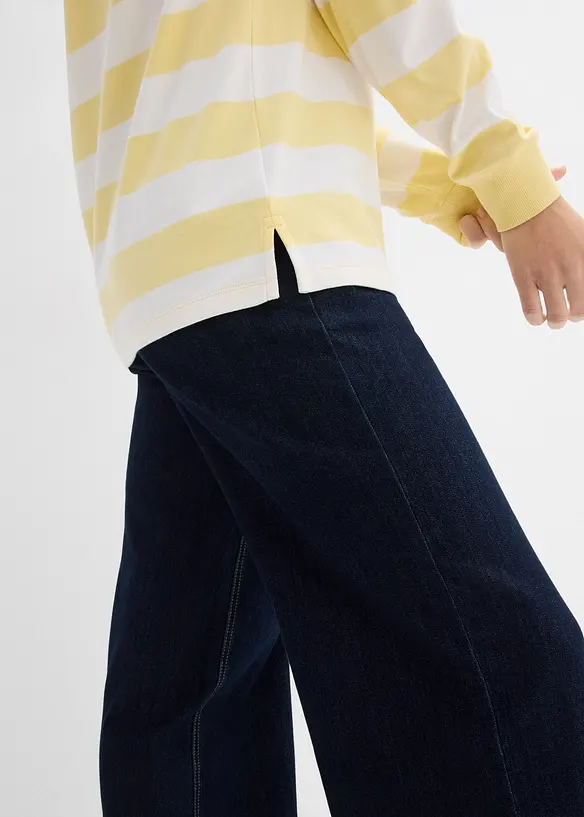 Hettegenser i lett, 100% bomull, bonprix