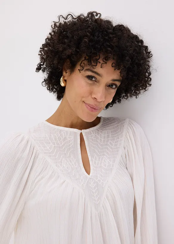 Tunika med broderier, bonprix