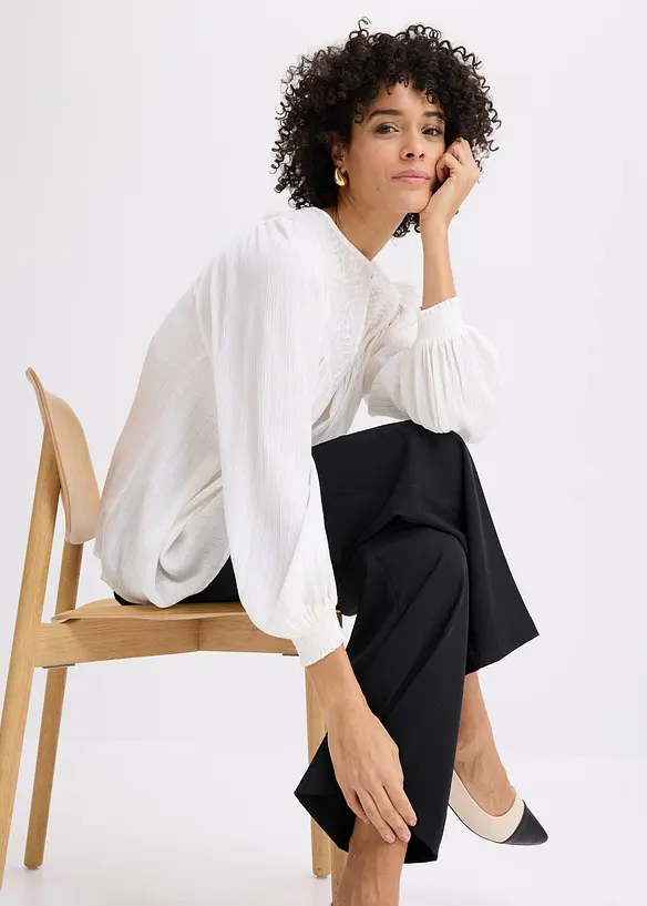 Tunika med broderier, bonprix