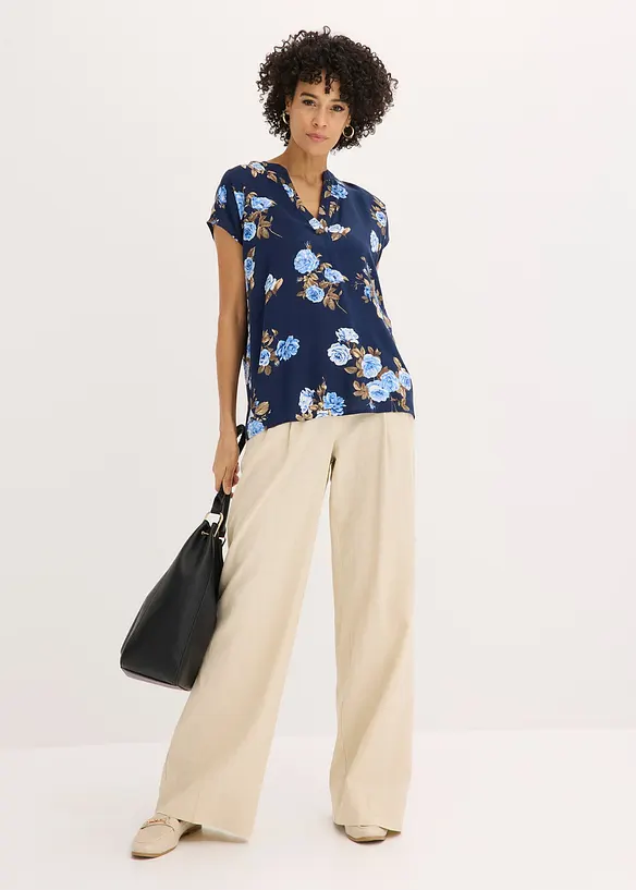 Tunika i b&aelig;rekraftig viskose, bonprix